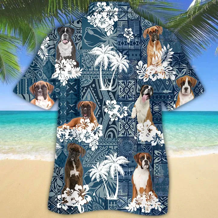 3D All Over Printed Hawaiian Shirts For Dog Lovers, Dog In Hawaiian Shirts, Aloha Summer Beach Shirt For Pet Lovers