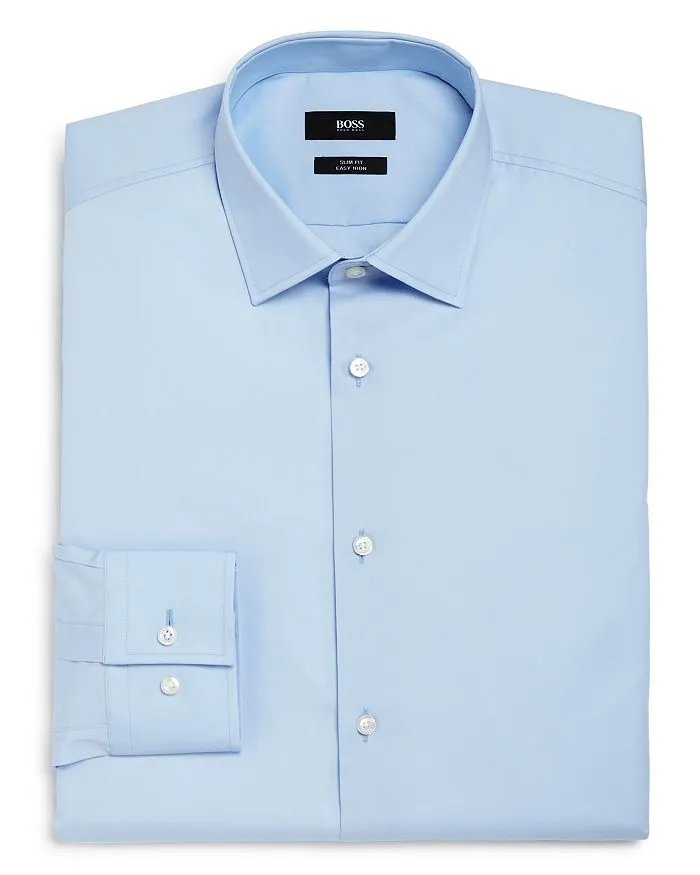 Basic Solid Slim Fit Dress Shirt BOSS