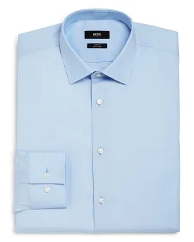Basic Solid Slim Fit Dress Shirt BOSS