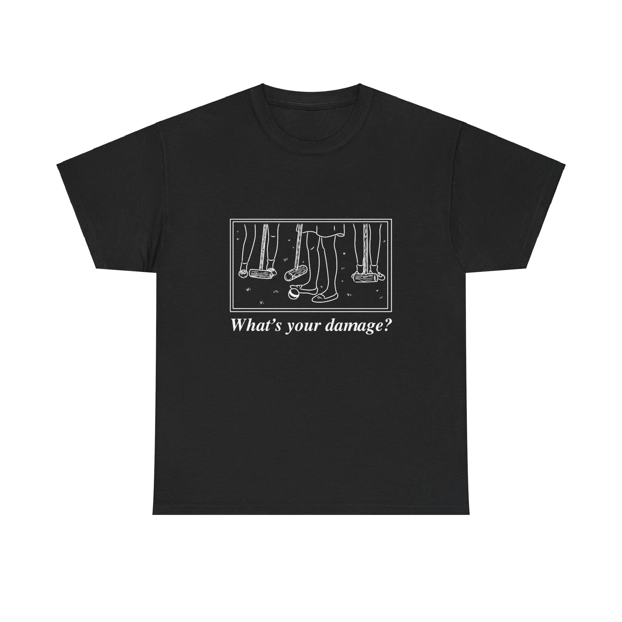 Heathers T-shirt - White Font