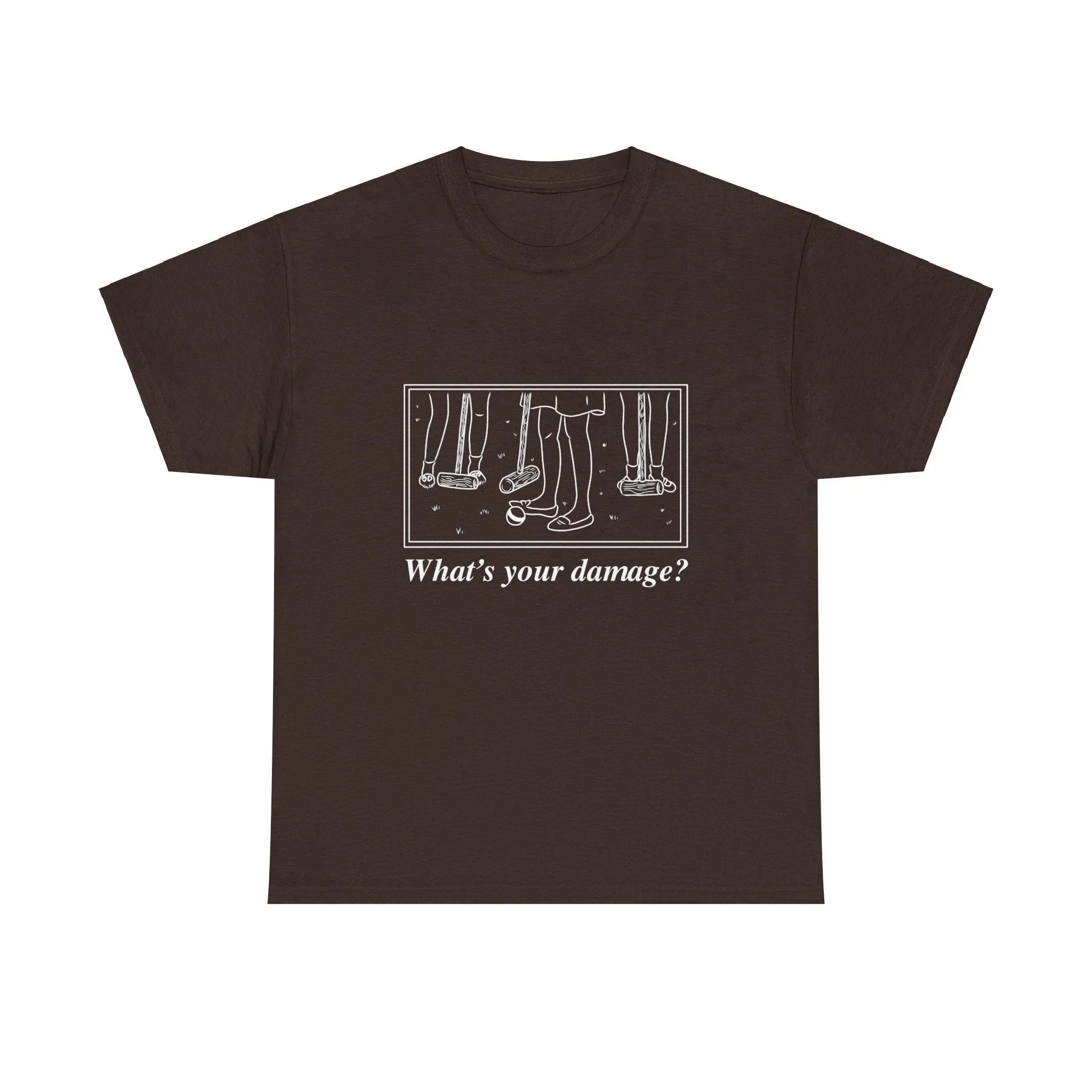 Heathers T-shirt - White Font