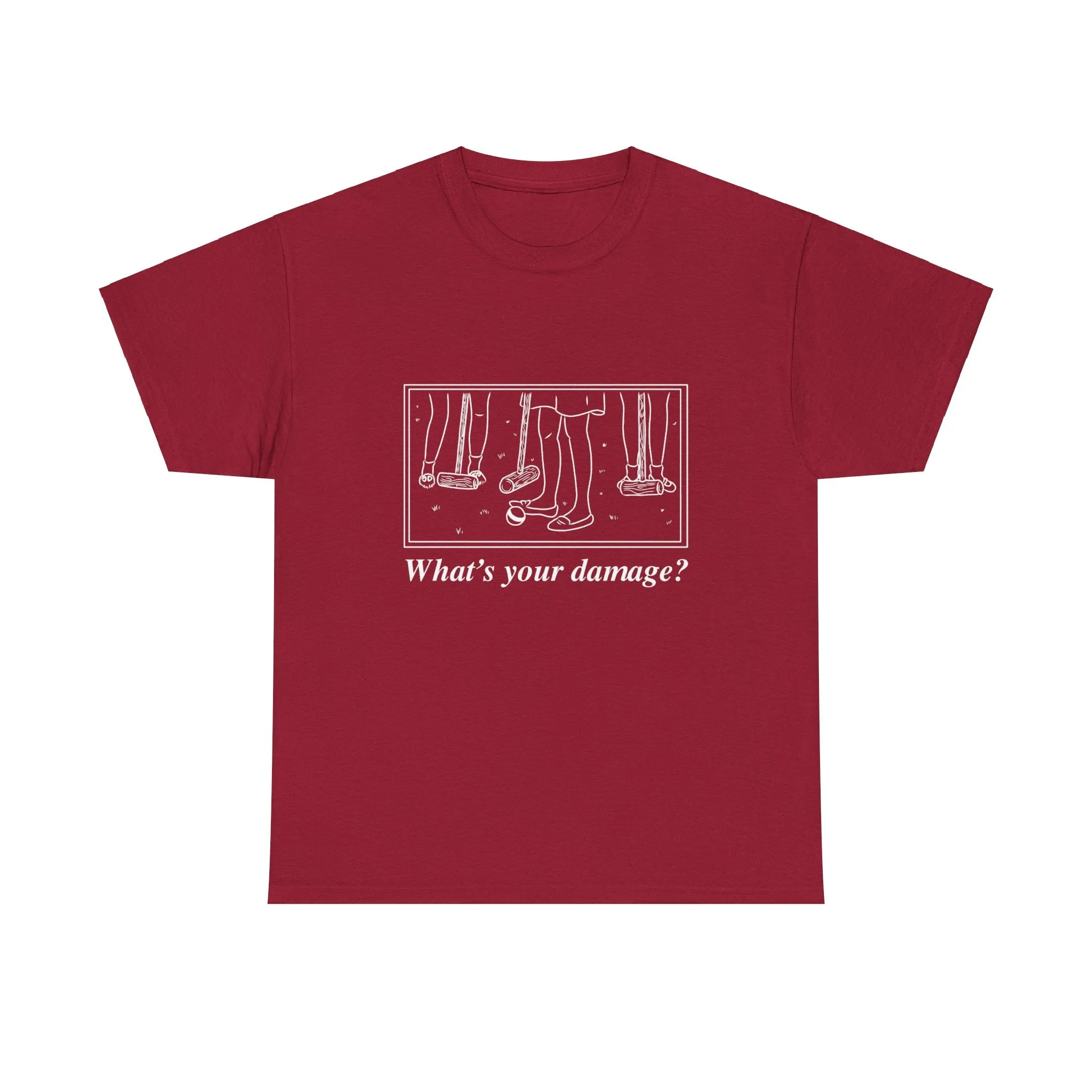 Heathers T-shirt - White Font