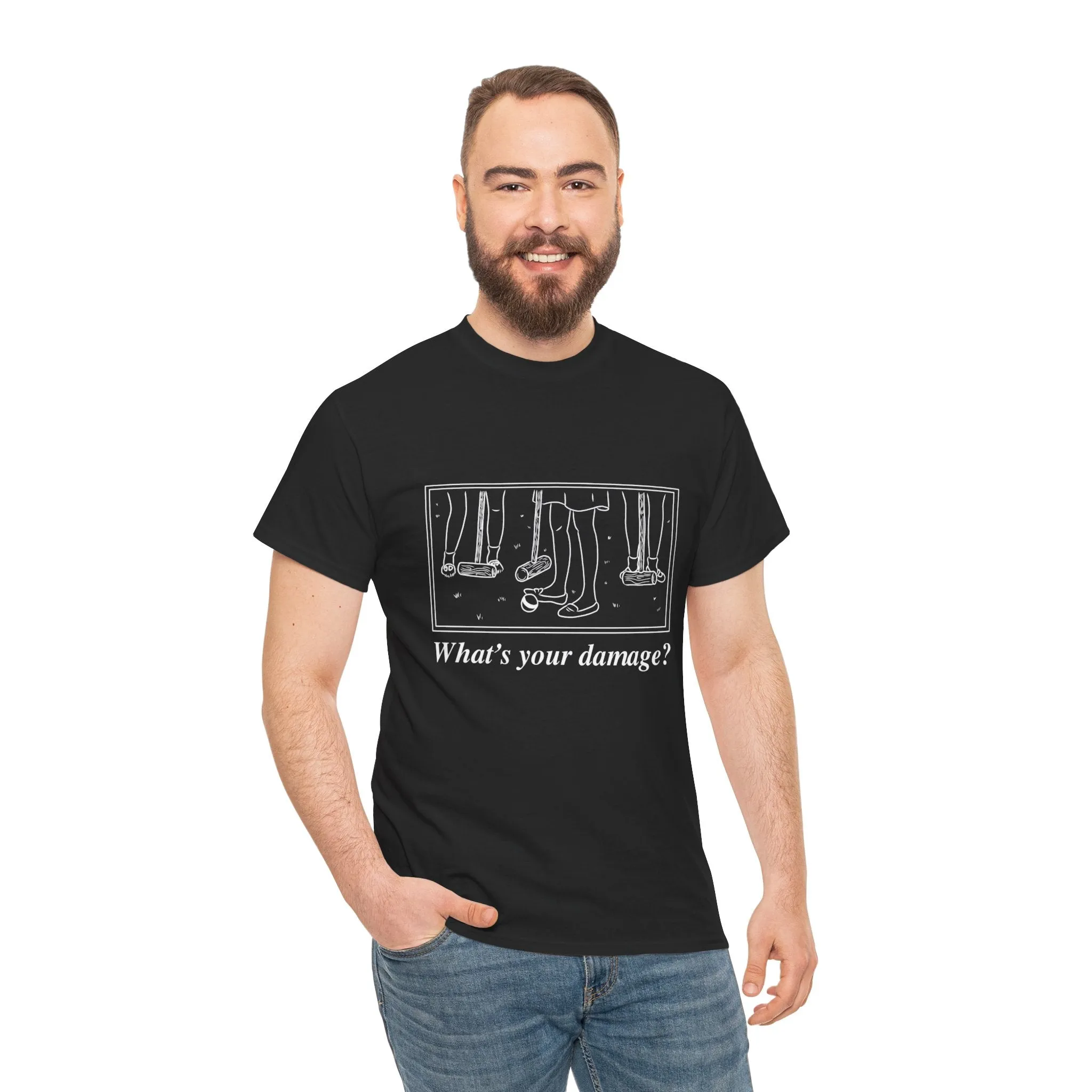 Heathers T-shirt - White Font
