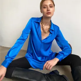 Kenza Satin Shirt