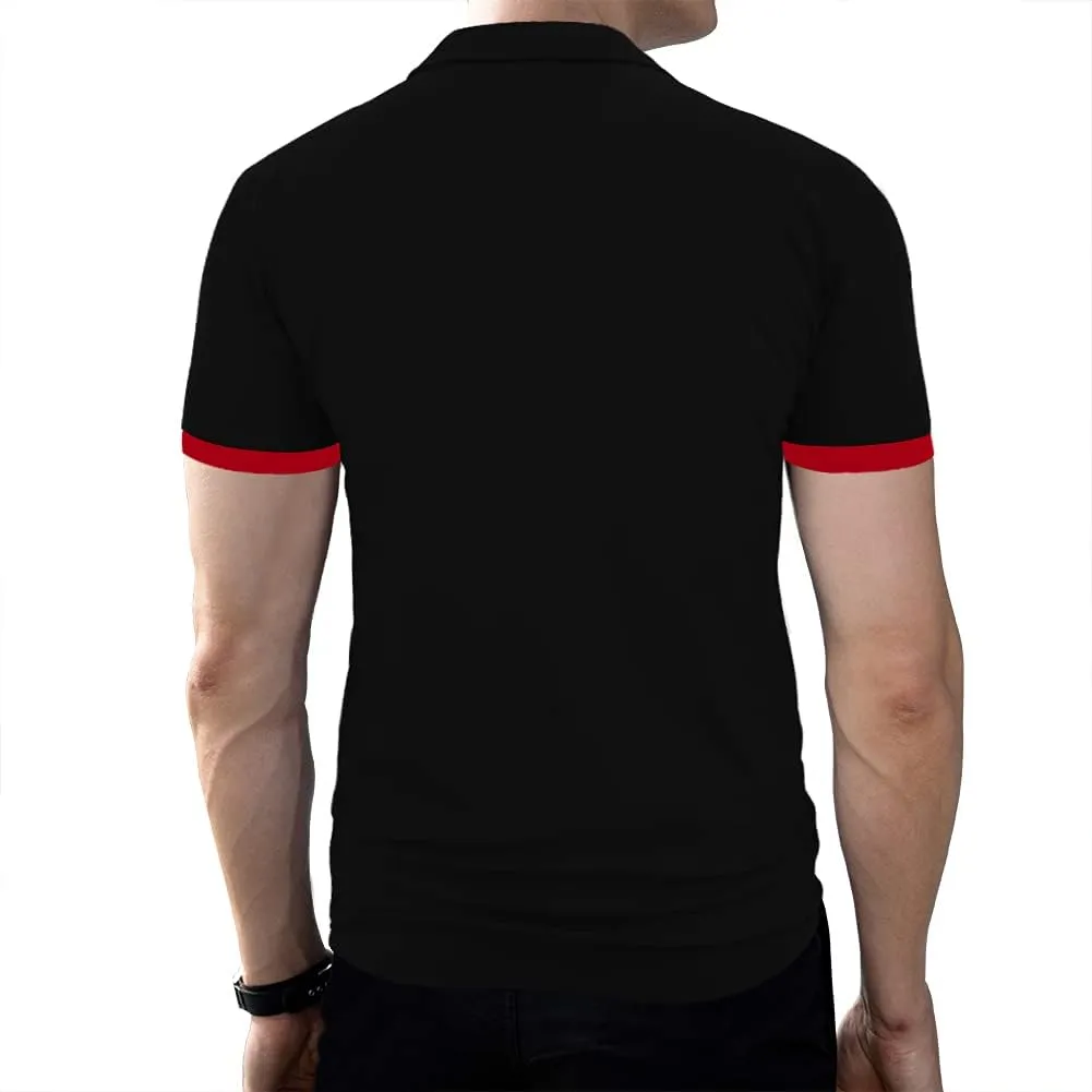 LOGEEYAR Men Polo Shirt Slim Fit Short Sleeve Cotton Golf Shirt Solid Performance Casual T-Shirts