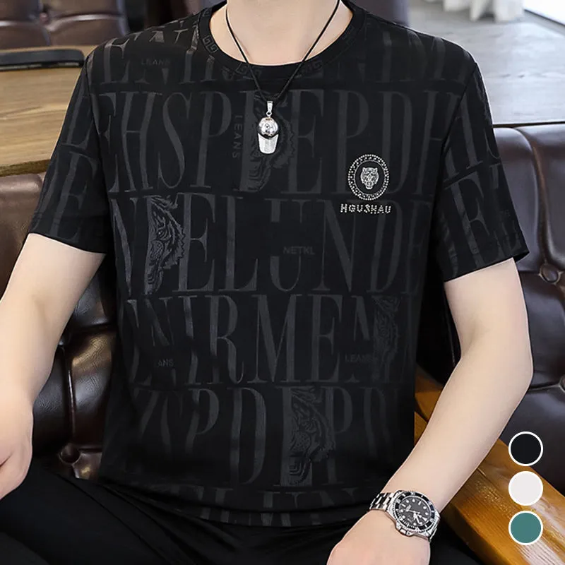 🌟Men's Ice Silk Quick Dry Fashion T-Shirt🌟