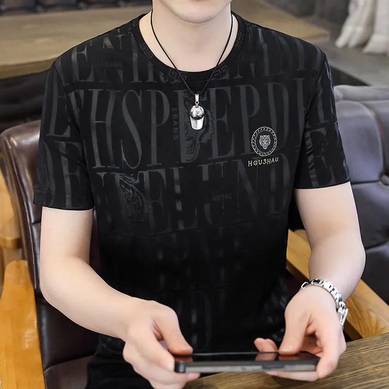 🌟Men's Ice Silk Quick Dry Fashion T-Shirt🌟