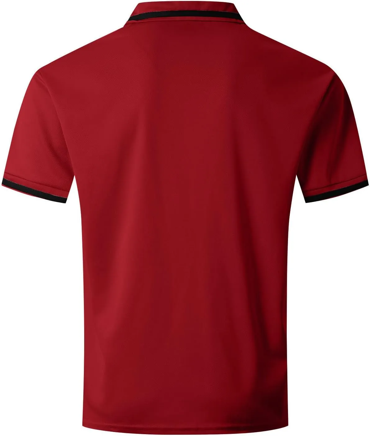Polo Shirts for Men 2025 Short Sleeve Casual Tshirt Color Block Slim Fit Golf Shirt with Pocket
