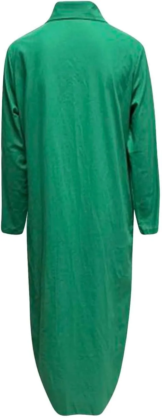 Women Fashion Solid Dress Shirt Long Skirt Casual Long Sleeve Cardigan Dress K Dresses for Women